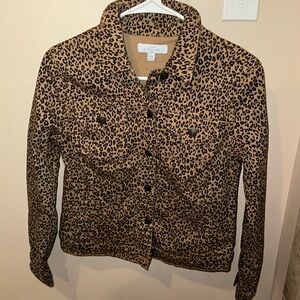 Cheetah Jean Jacket
Petite small